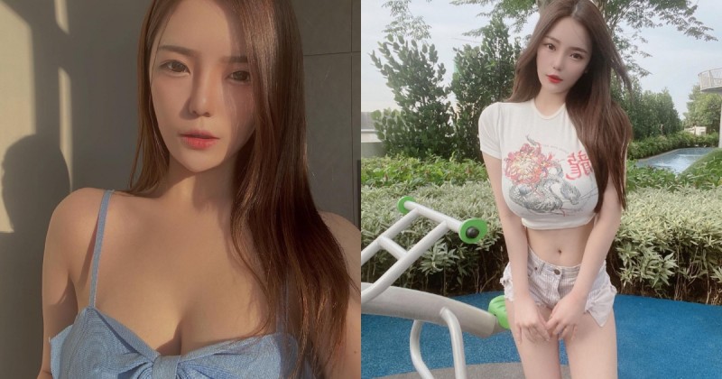 【6upoker】19歲大馬正妹「膚白貌美」身材超不科學！巨乳細腰比例好誇張啊～