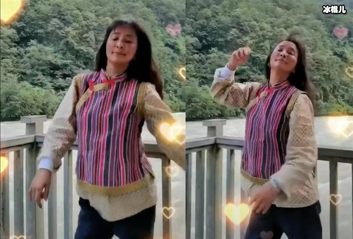 【6upoker】李勤勤穿民族服跳舞,头发凌乱表情狰狞,网友哭笑不得