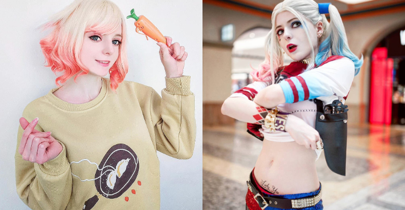 【6upoker】妝前妝後正到爆！正妹Coser真面目曝光　360度零死角高顏值網友看傻