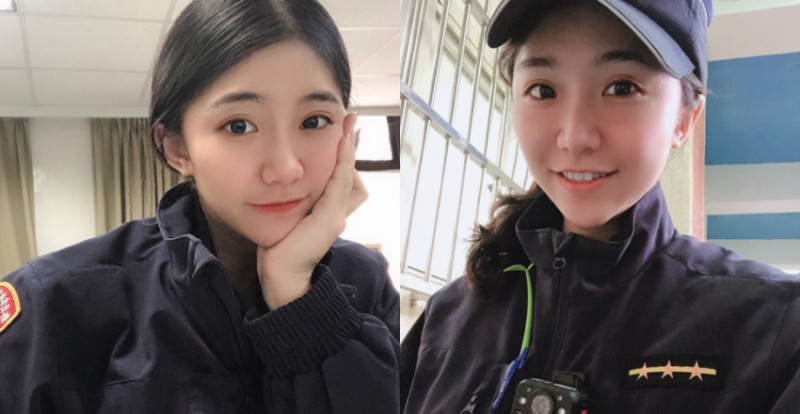 【6upoker】蘆洲派出所「正妹員警」清秀臉蛋讓人一秒戀愛　換上制服好帥氣！