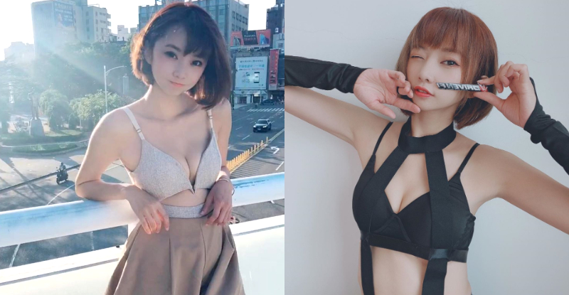 【6upoker】俏皮無極限！短髮正妹「優寶Cawaiiun」水靈電眼笑容太甜美，犯規露溝讓人只想征服！