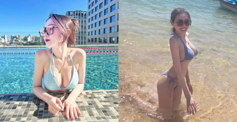 【6upoker】電眼美甲師深藏不露　換上比基尼才知道她有多厲害！