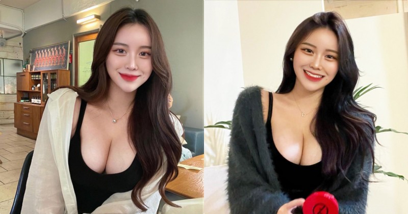 【6upoker】笑容甜甜的「美乳正妹紋繡師」，「飽滿乳量」把上衣撐好開！