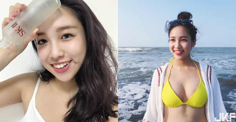 【6upoker】笑容甜似長螞蟻！「甜美空姐」海邊解放嫩乳，機上看不到的養眼畫面！