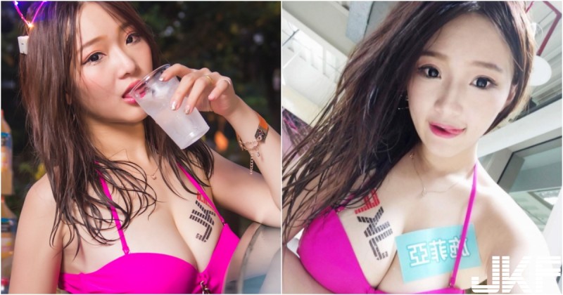 巨浪來襲！「E奶甜心」施菲亞降臨泳池盛宴！「霸氣圓乳」好想跟她一起消暑啊！