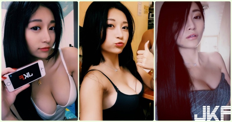 網瘋傳「白嫩爆乳妹」低胸視角太犯規！超可愛美乳畫面讓人受不了…