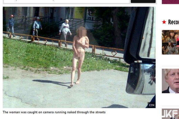 【6upoker】偷情人夫險被元配抓包　小三全裸街上到處晃