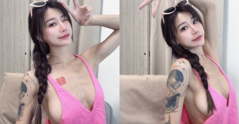 【6upoker】連自己都不好意思看！Lara雙囍超啷吊嘎猛曬側乳太過份