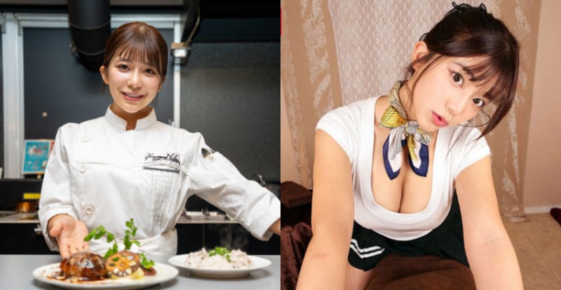 【6upoker】真.性感厨娘!《川越仁子》是女演员新人也是义大利餐厅厨师