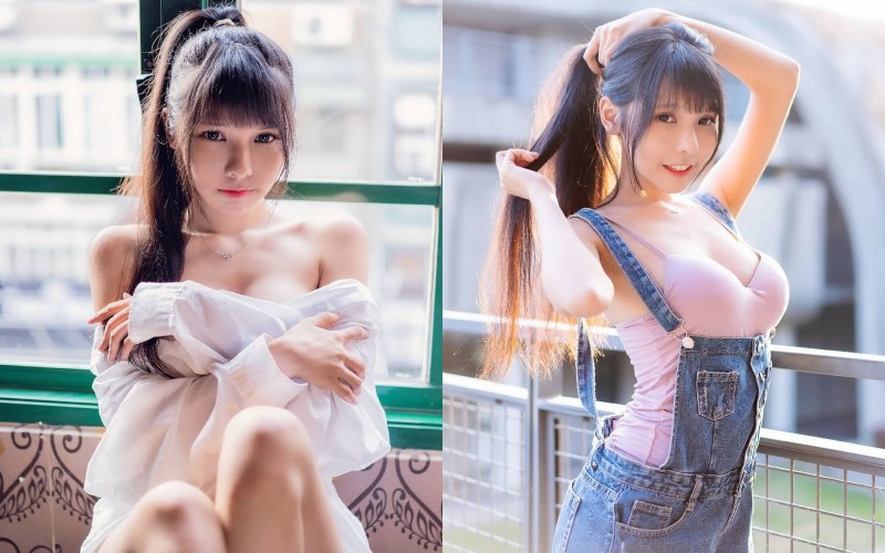 【6upoker】童顏巨乳萌妹「依霜 ゆい」黑長直高馬尾滿滿初戀感 極夢幻「回眸燦笑」無辜又惹人憐