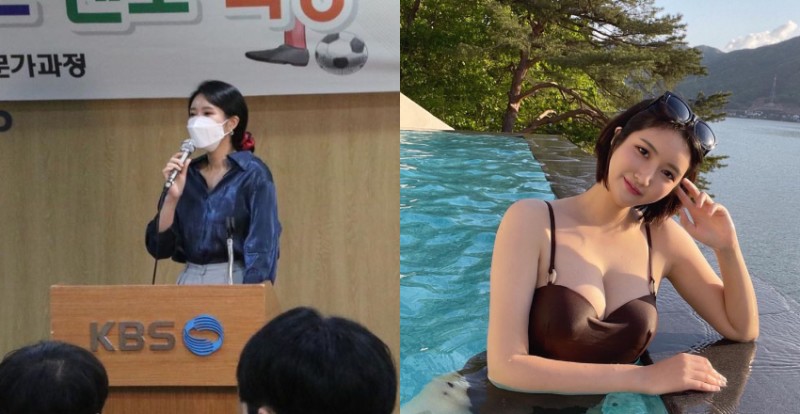 【6upoker】南韓「正妹英文講師」是個長腿姊姊 甜美氣質讓人戀愛了