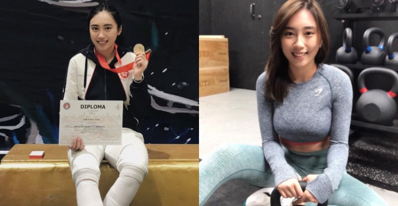 【6upoker】香港擊劍選手「文毅施」面罩脫下原來是個清秀正妹　還有飽滿好身材