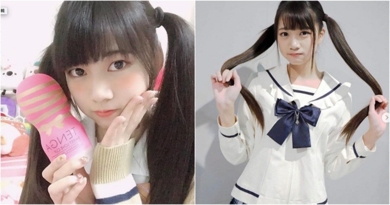 【6upoker】百變制服萌妹「可凡」 把巧克力放飛機杯裡送人，感覺還不錯～