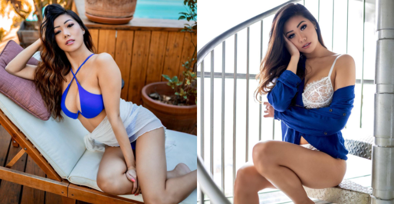 【6upoker】性感妹全身上下都展現絕佳立體感　「乳溝跟五官一樣深」身材火辣辣