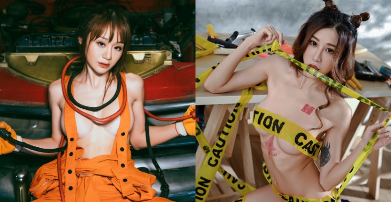 【6upoker】辣個做工的女人！性感女工不管修繕房屋還是修車都難不倒她們！