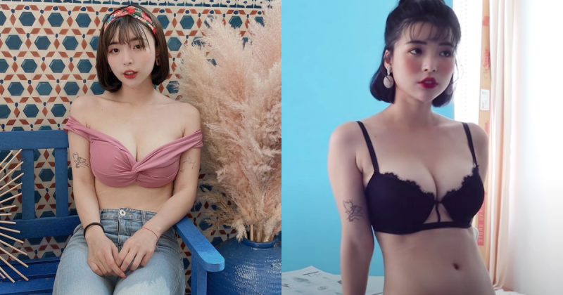 【6upoker】尺度更大！長輩系Youtuber「一隻阿圓」內衣寫真大公開，超長事業線驚呆網友