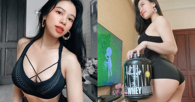 【6upoker】超猛健身女將「肥美翹臀」好Q彈!高蛋白不離手難怪「前凸後翹」練超好!