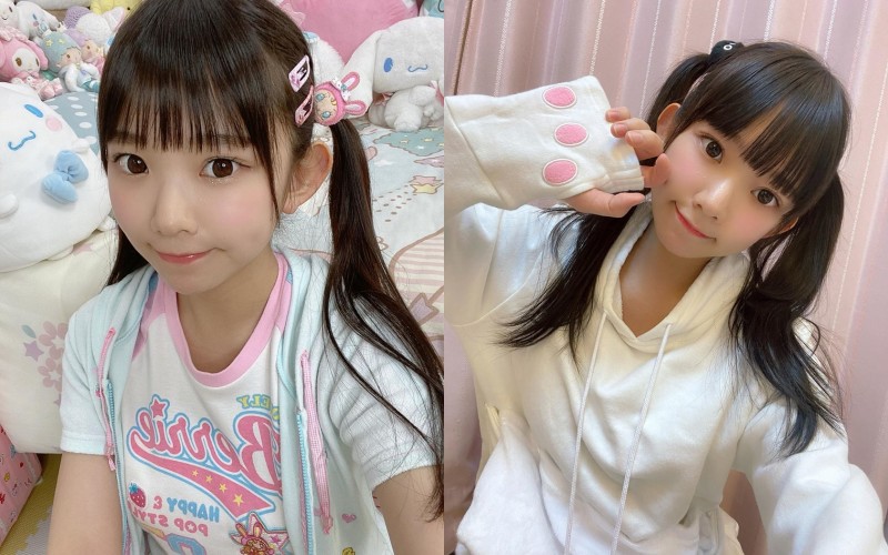 【6upoker】合法蘿莉巨乳「長澤茉里奈」小學生風睡衣誘惑太犯規　根本逼大哥哥犯罪啊　