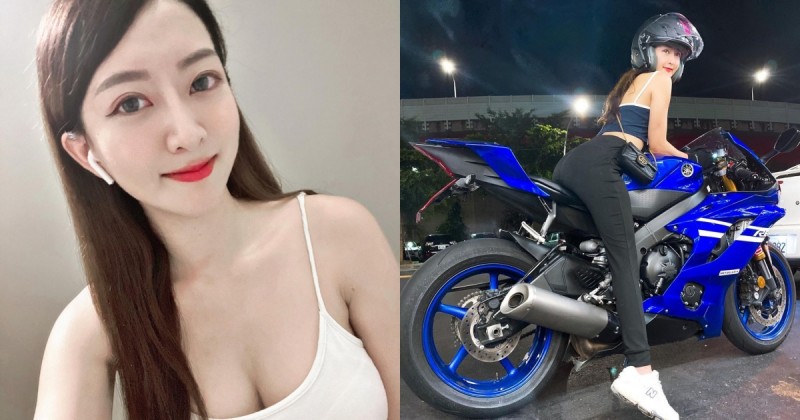 【6upoker】超兇猛「重機女神」啾啾前凸後翹馬力十足！「豐滿蜜桃」跑山路避震超優秀！