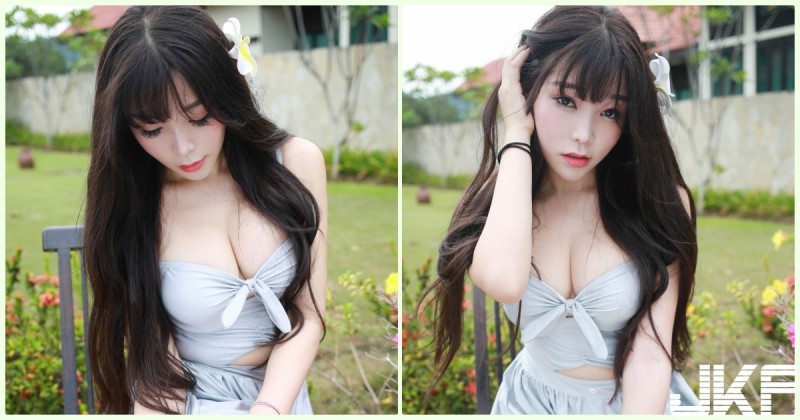 【6upoker】好胸！惡魔系「魅惑小妖精」F奶有夠銷魂！萬惡的「超猛套圖」畫面無極限…