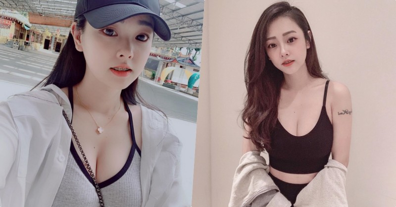 【6upoker】全職辣媽「mei」背帶卡進深溝,「童顏巨乳」看不出是孩子的媽了!