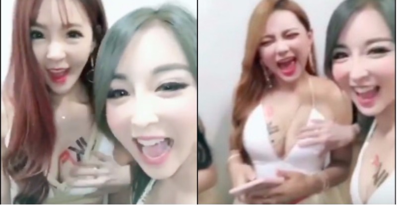 【6upoker】後台直擊!麻辣教主雪碧「抓乳攻勢」現場好失控,女郎們「嬌嗔聲」不斷⋯