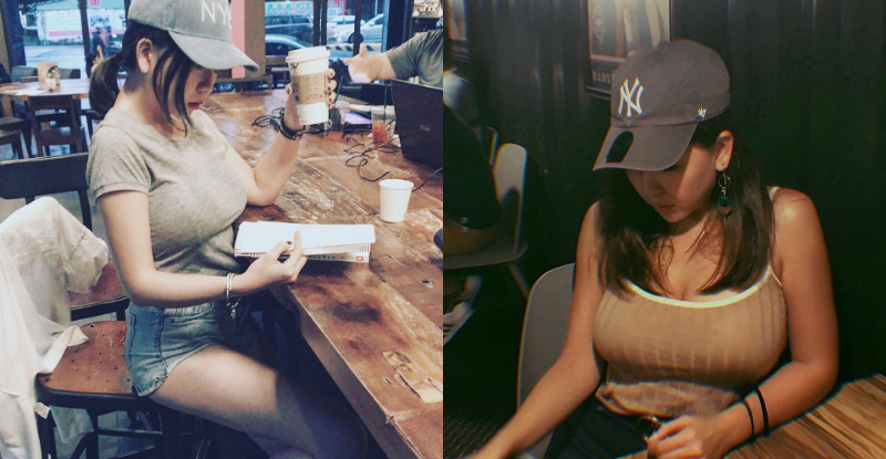 【6upoker】太重了桌子借放！美乳造型師「極高乳含量」霸氣擺桌上！長輩好兇啊…