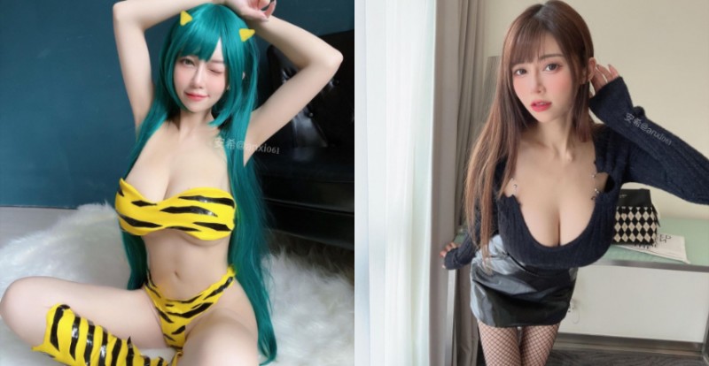 【6upoker】安希 Anxi爆乳Cosplay「真人版拉姆」　網友：還原程度100%
