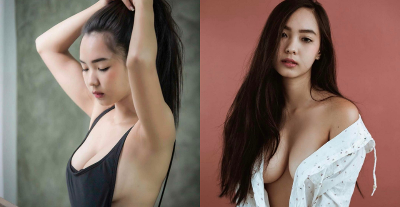 【6upoker】只用一張照片就擊沈你！正妹綁馬尾露「白皙Ｑ彈」的半乳！這形狀不錯…