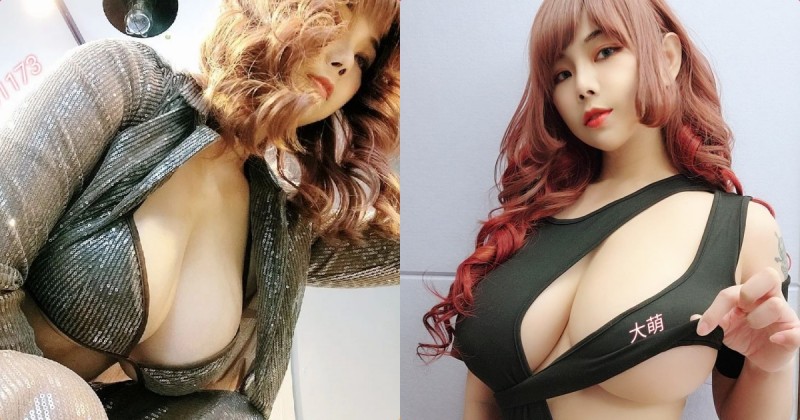 【6upoker】超巨乳正妹「大萌妹子」乳含量好震撼，「兇猛南半球」威力超強！