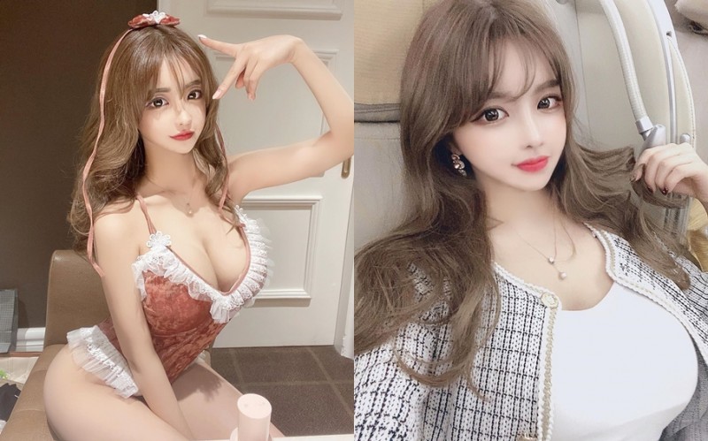 【6upoker】真人芭比娃娃「이서영」葫蘆型身材線條前凸後翹　飽滿「雪白雙峰」快把衣服給撐破