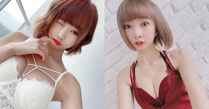 【6upoker】眨眼自拍的超人氣正妹「優寶」，「E奶好曲線」畫面好兇呀！