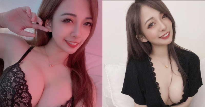 【6upoker】H奶正妹「嵐芯語」火辣爆乳自拍，「超豐滿車頭燈」照亮你的心！