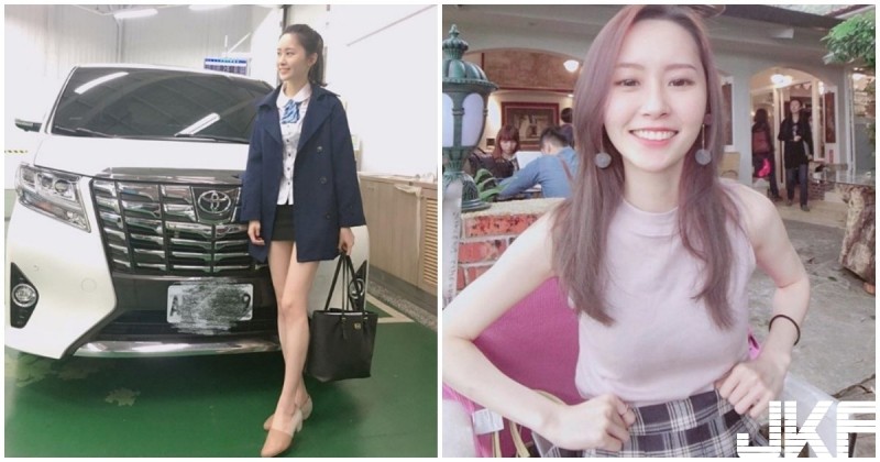 【6upoker】「網紅級」汽車業務員！雪白「神級美腿」超逆天，買車人潮爆滿了！