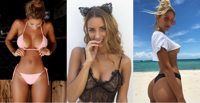 【6upoker】玩很大！「兇猛妹」雙手閒不住東拉西扯超失控　「中路大開」粉嫩險曝光