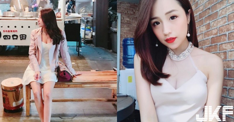 【6upoker】宵夜場滷味驚見「白嫩深溝妹」！若隱若現「渾圓美乳」高雄的朋友們衝一波了！