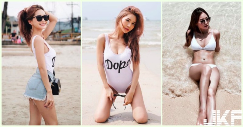 【6upoker】滿滿福利！超優質「沙灘爆乳妹」身材好誘惑！超火辣「美胸身材」逼死人啊…