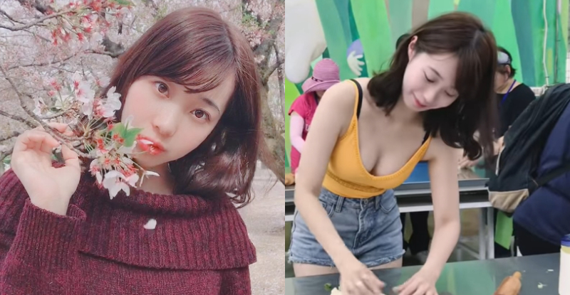 【6upoker】雙峰晃得好可口！清新正妹「搣時潘Miss Pun」來台拔蔥擀麵糰，製作過程讓人又熱又麻！