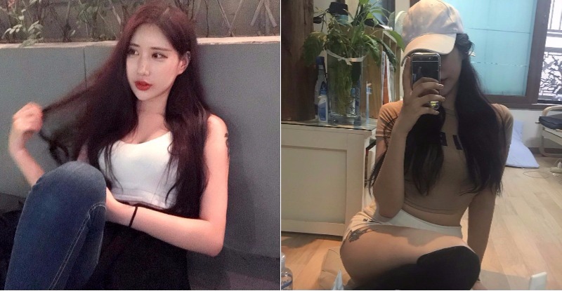 【6upoker】隱乳正妹低胸背心「美乳」若隱若現，飽滿「小饅頭」看起來格外可口！