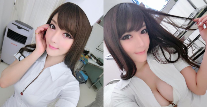 【6upoker】誠意滿滿！大眼正妹「莉亞Chao Lia」制服拉鏈一開嫩乳立刻溢出，騷辣畫面絕對治百病！