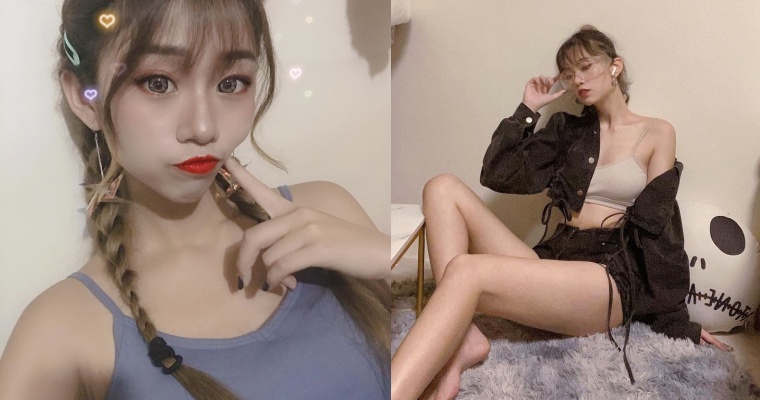 【6upoker】大尺度辣模 Verna 曬美腿祝 JKF 生日快樂！「高衩＋網襪」猛吸千讚