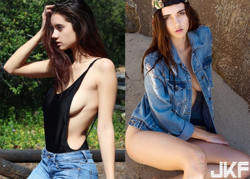 【6upoker】超天然完美胸型「水滴奶」加州妹，拍照不露不行！網：這木瓜可以夾筆