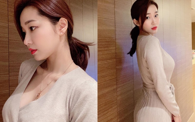 【6upoker】巨乳大隻馬人妻「오또맘」170公分身材比例高挑又火辣　緊緻「凹凸曲線」讓人鼻血狂噴