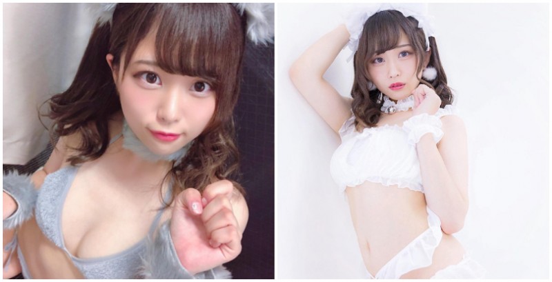 【6upoker】我想領養這隻貓！「爆乳寫真女星」堀內玲化身性感小貓咪，露出身體要你收養她！