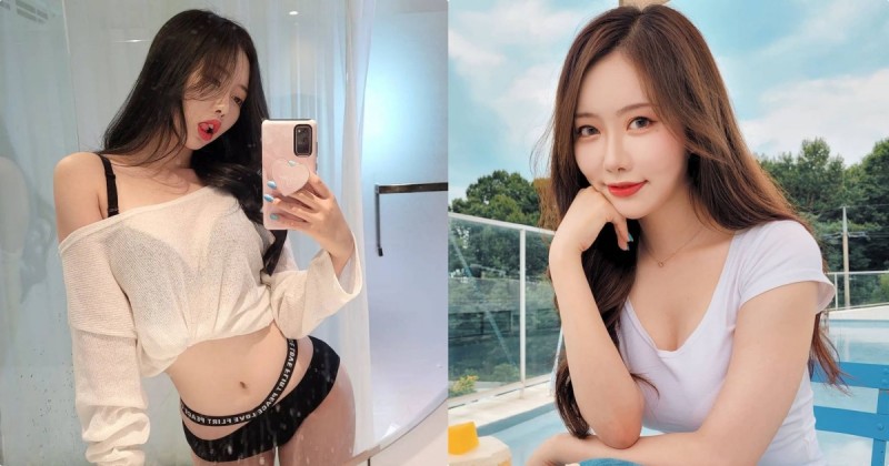 【6upoker】走「泫雅風」的性感內衣麻豆，「穿黑色小褲自拍」有夠挑逗！