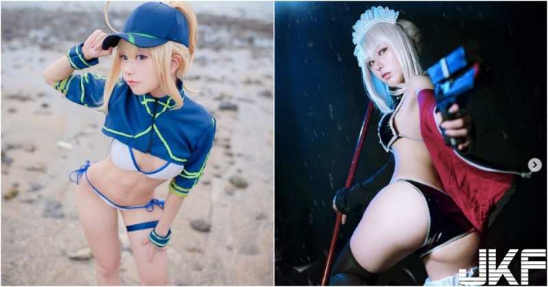 【6upoker】台灣cosplayer好精緻！海邊秀出「美乳翹臀」，極品身材真的太狂！