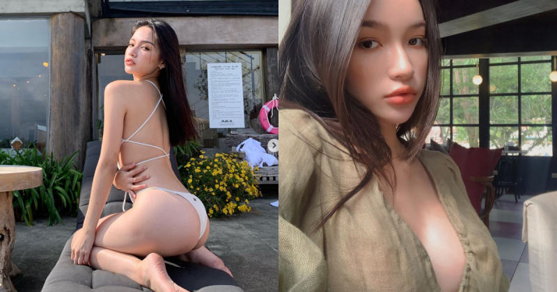 【6upoker】穿這樣喝咖啡！歐美系女孩「韓沁渝」傲人身材「挺」出來，加碼渾圓美尻收服網友