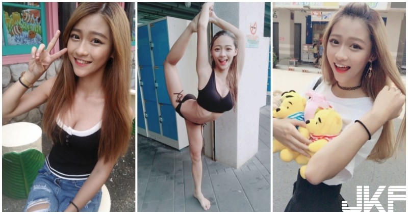 【6upoker】麗寶樂園驚見「一字馬正妹」！　網神出：原來是文大19歲校花！