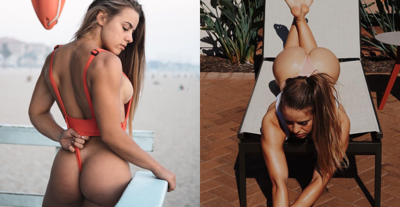 【6upoker】力與美的完美結合！健身正妹有爆乳也有腹肌　無贅肉的性感曲線很帶勁