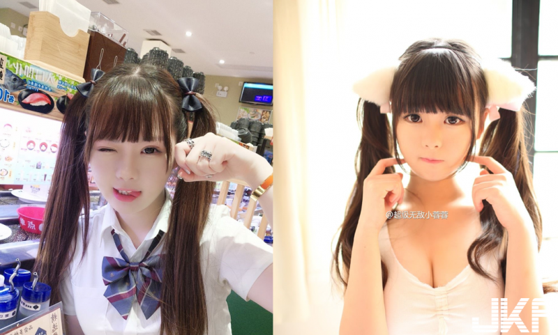 【6upoker】雙馬尾制服妹「暗藏兇狠身材」　又巨又萌勾粉絲：想抱緊處理